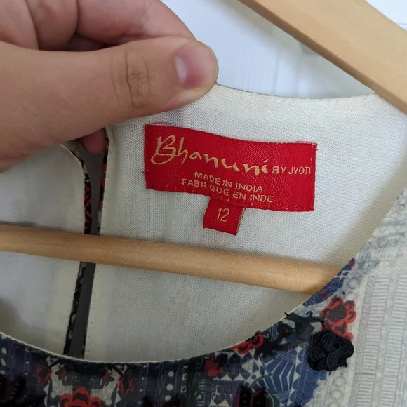 Bhanuni by Jyoti from Anthropologie floral maxi dress - Picture 6 of 6